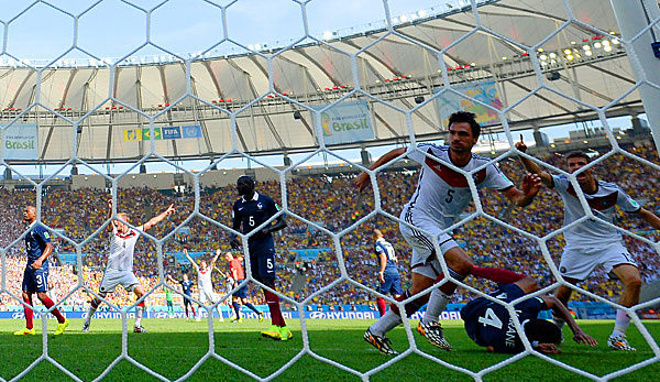 Francia vs Alemania Hummels. Foto: Getty via Spox