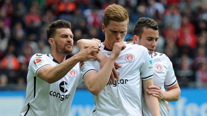 St. Pauli debe seguir con la buena racha si quiere seguir en 2. Bundesliga un año más. Foto: sportschau.de