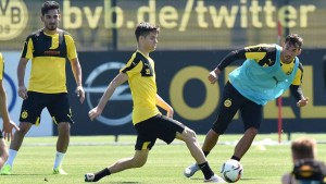 Julian Weigl (centro). Futbolista llegado este año y que está gustando mucho a Tuchel. Imagen procedente de: goal.com