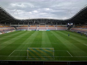 Borisov Arena. Escenario del partido. Imagen procedente de: upload.wikipedia.org