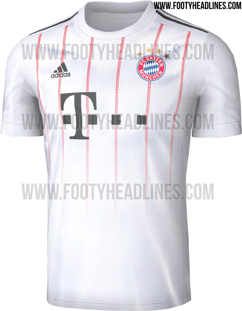 Incompatible colección Familiar La segunda y tercera camiseta de Bayern München 2017/2018 - Mi Bundesliga -  Futbol alemán, en español