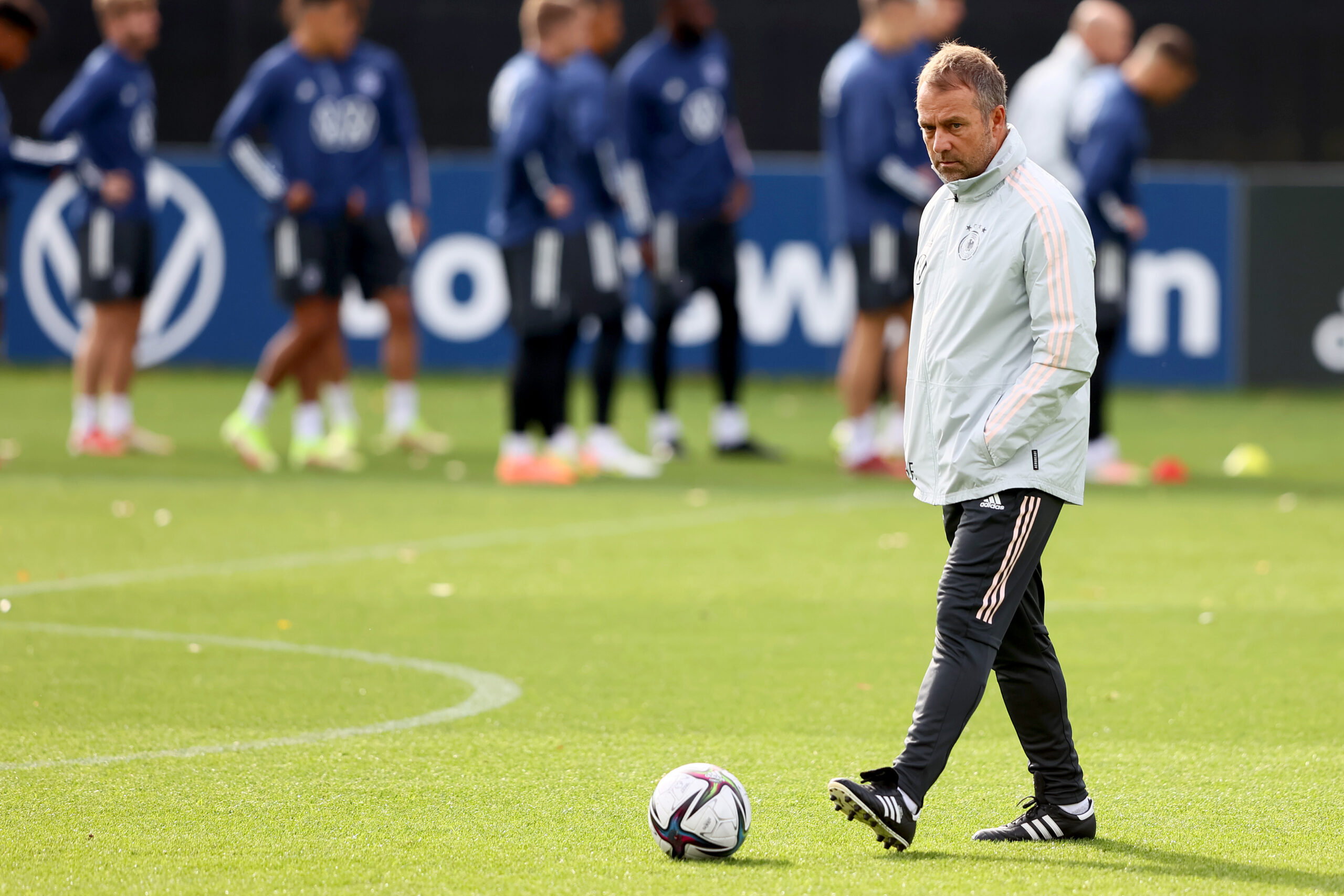 Hansi Flick y el revivir de Alemania en 5 partidos. Foto: Getty Images.