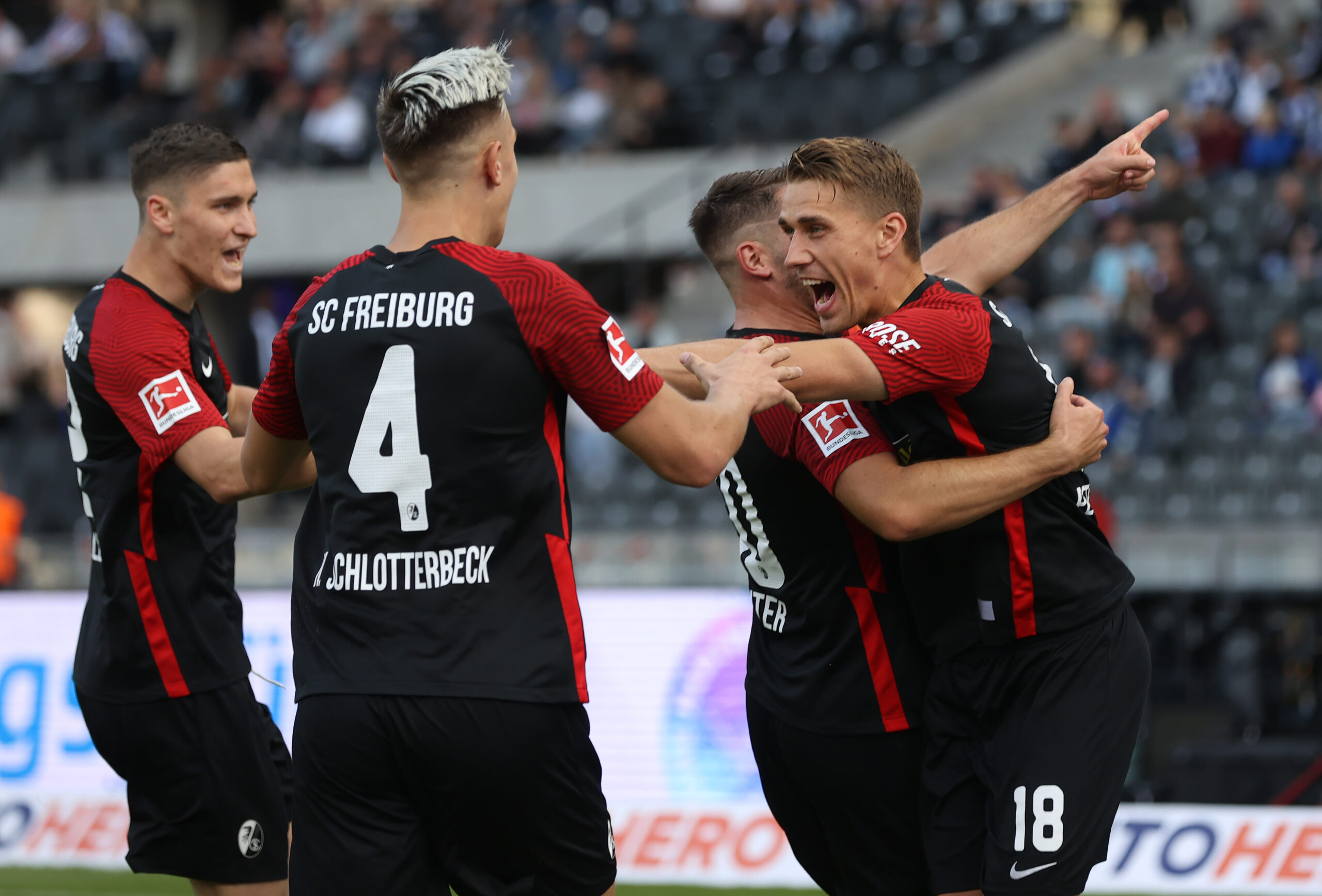 Freiburg es el único equipo que aún no ha perdido en lo que llevamos de Bundesliga:. Foto: Getty Images