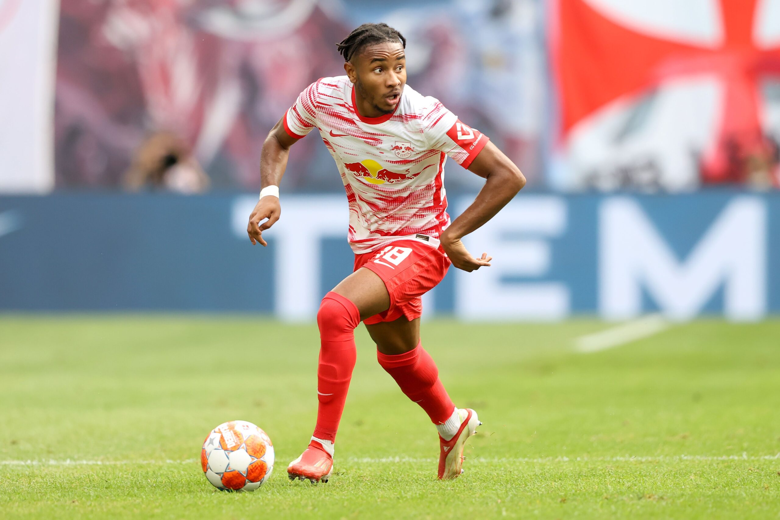 Nkunku, en su mejor momento con RB Leipzig. Foto: Getty Images