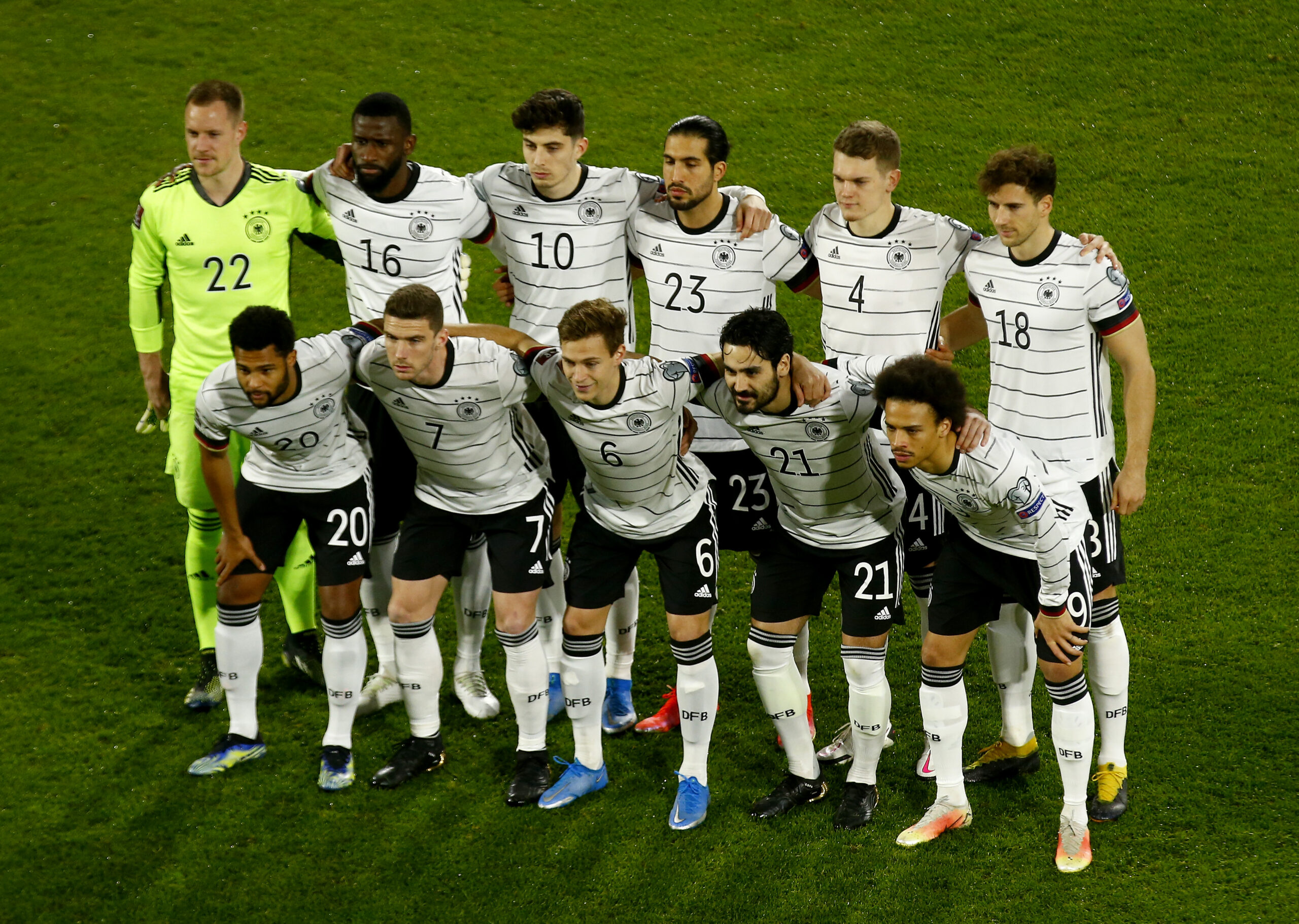 Alemania tuvo dos caras, pero clasificó holgada a Qatar 2022. Foto: Getty Images