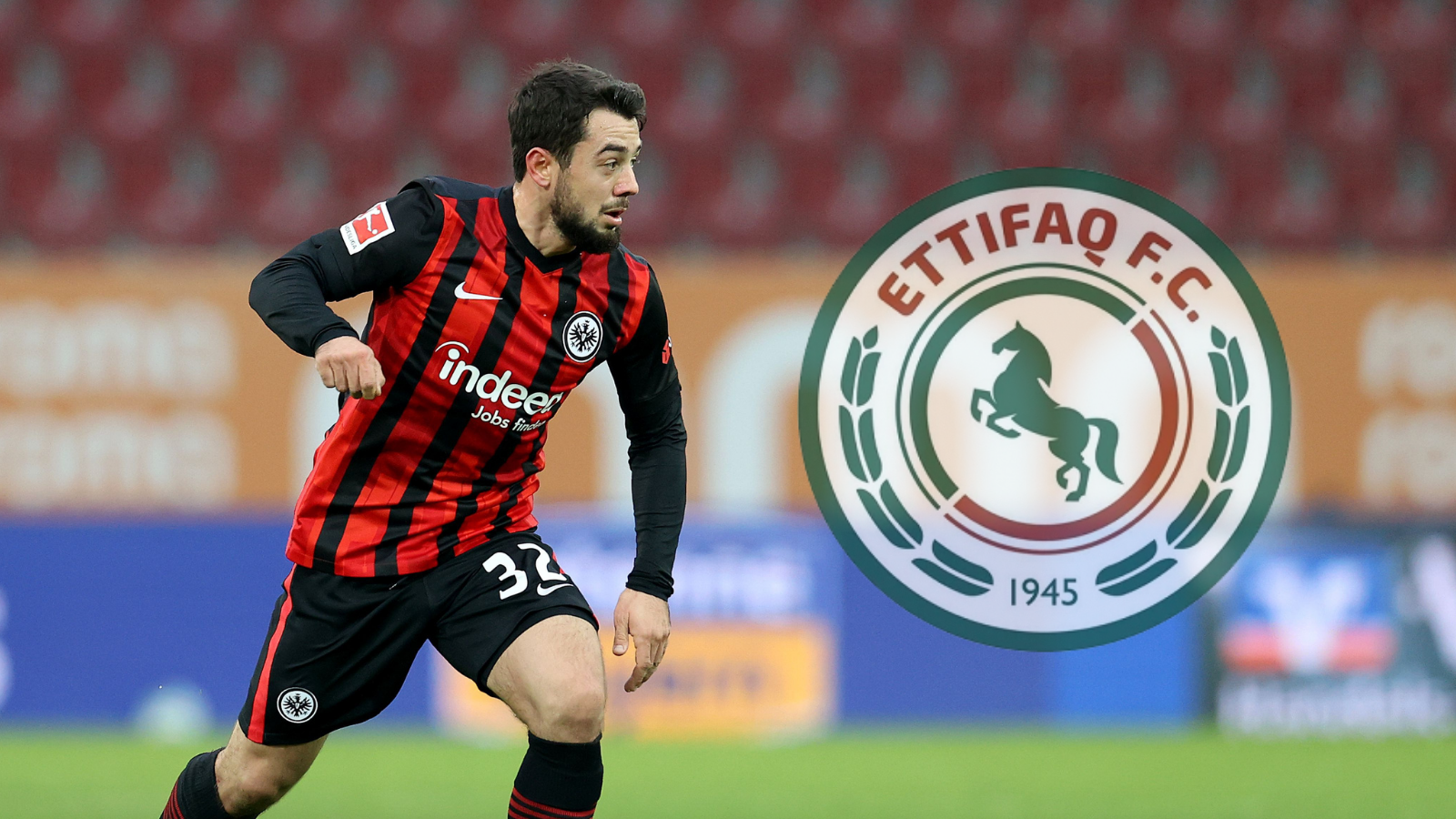 Amin Younes deja Frankfurt y seguirá su carrera en Arabia Saudita. Foto: Getty Images.