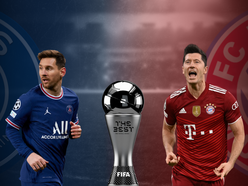 Messi, Lewandowski y sus votaciones en The Best.