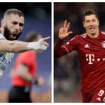 Lewandowski vs. Benzema... el gran duelo. Foto: Getty Images.