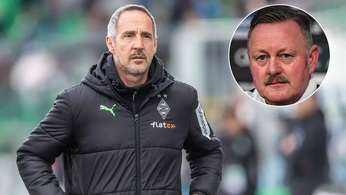 Hütter continua en el Mönchengladbach, pero no como si nada.