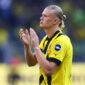 Haaland entregó un obsequio a cada compañero de Borussia Dortmund antes de despedirse. Foto: Getty Images.