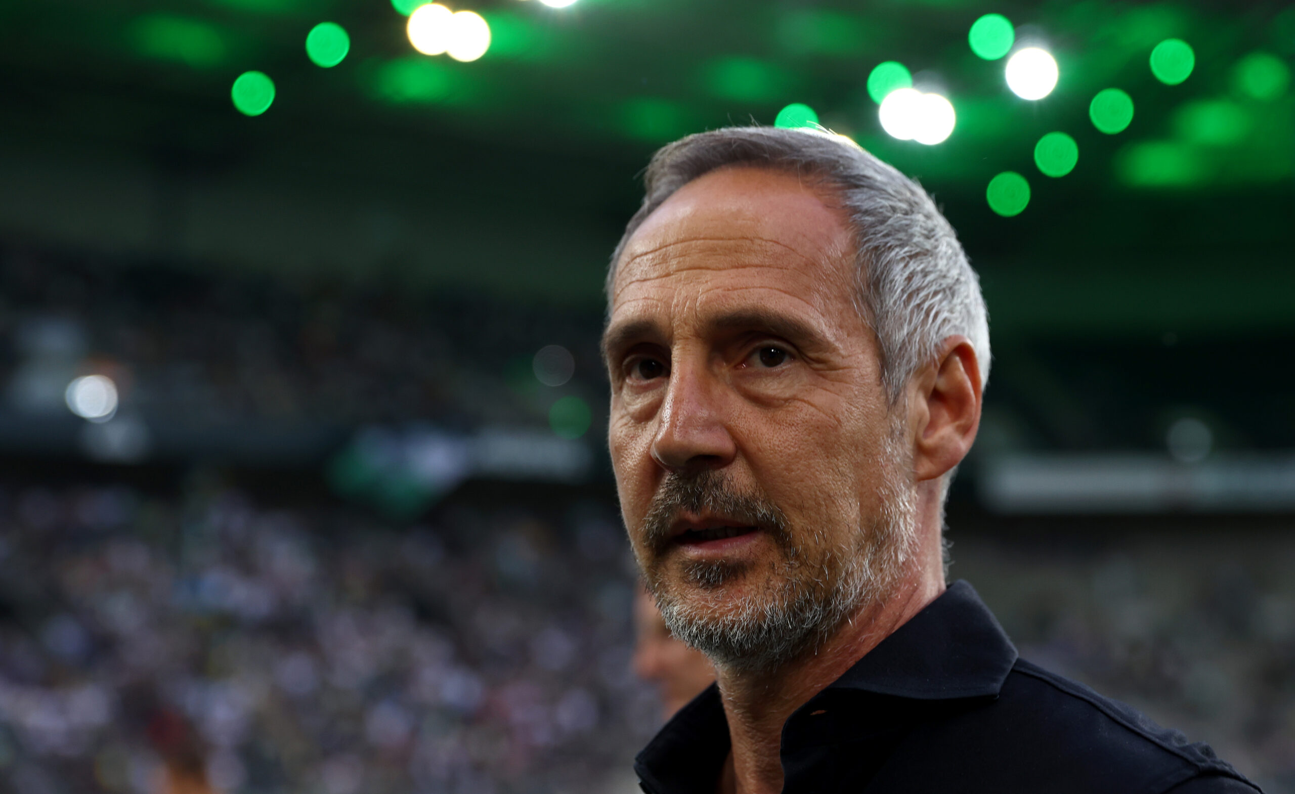 Confirmado: Hütter no seguirá en Mönchengladbach. Foto: Getty Images.