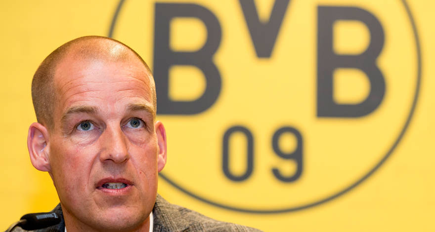 Carsten Cramer, director general de Borussia Dortmund, confirma que están en busca de un reemplazo para Haller. Foto: Borussia Dortmund