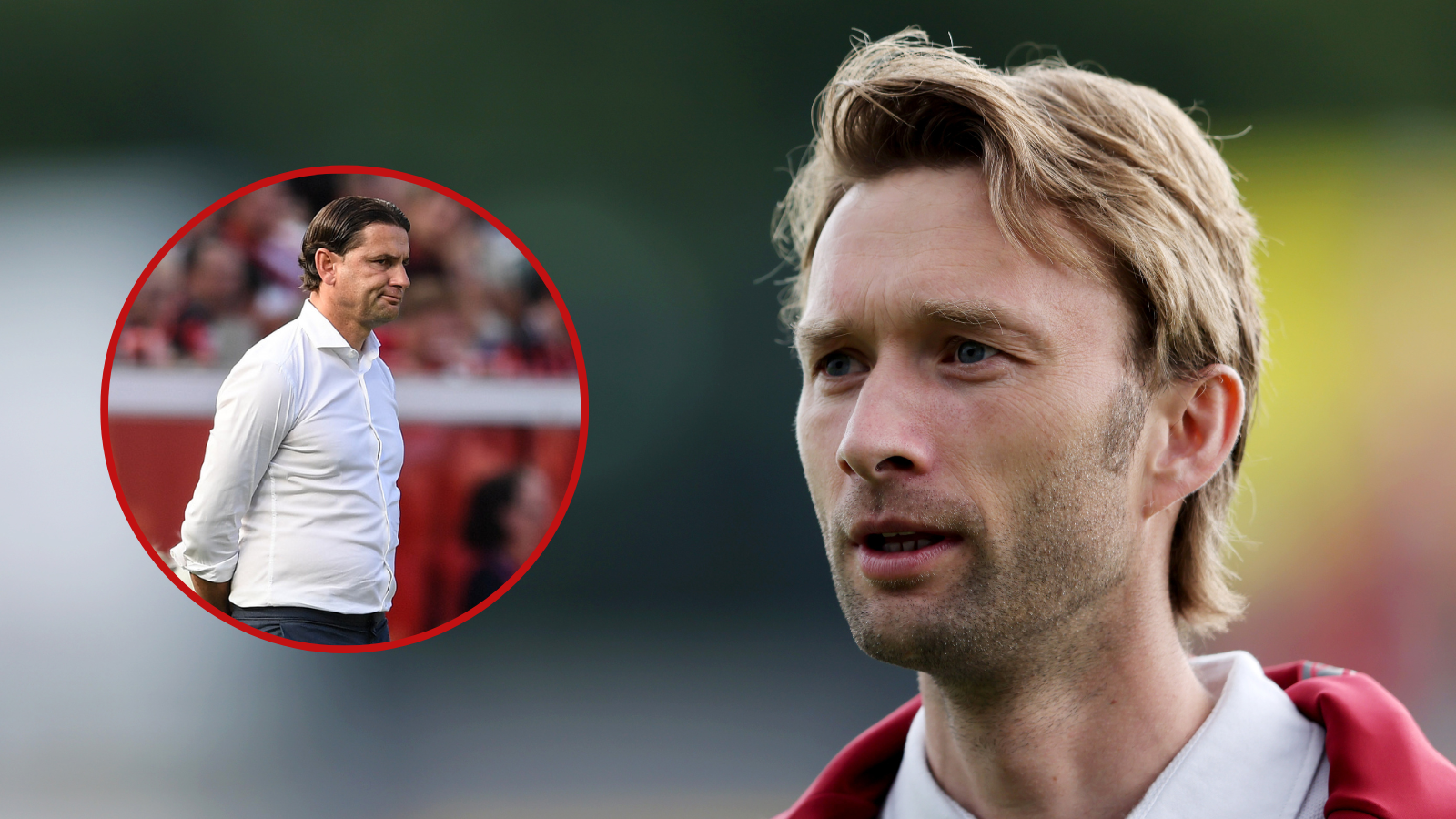 El director deportivo del Leverkusen mantiene la confianza en Seoane pese al mal arranque de temporada. Fotos: Getty