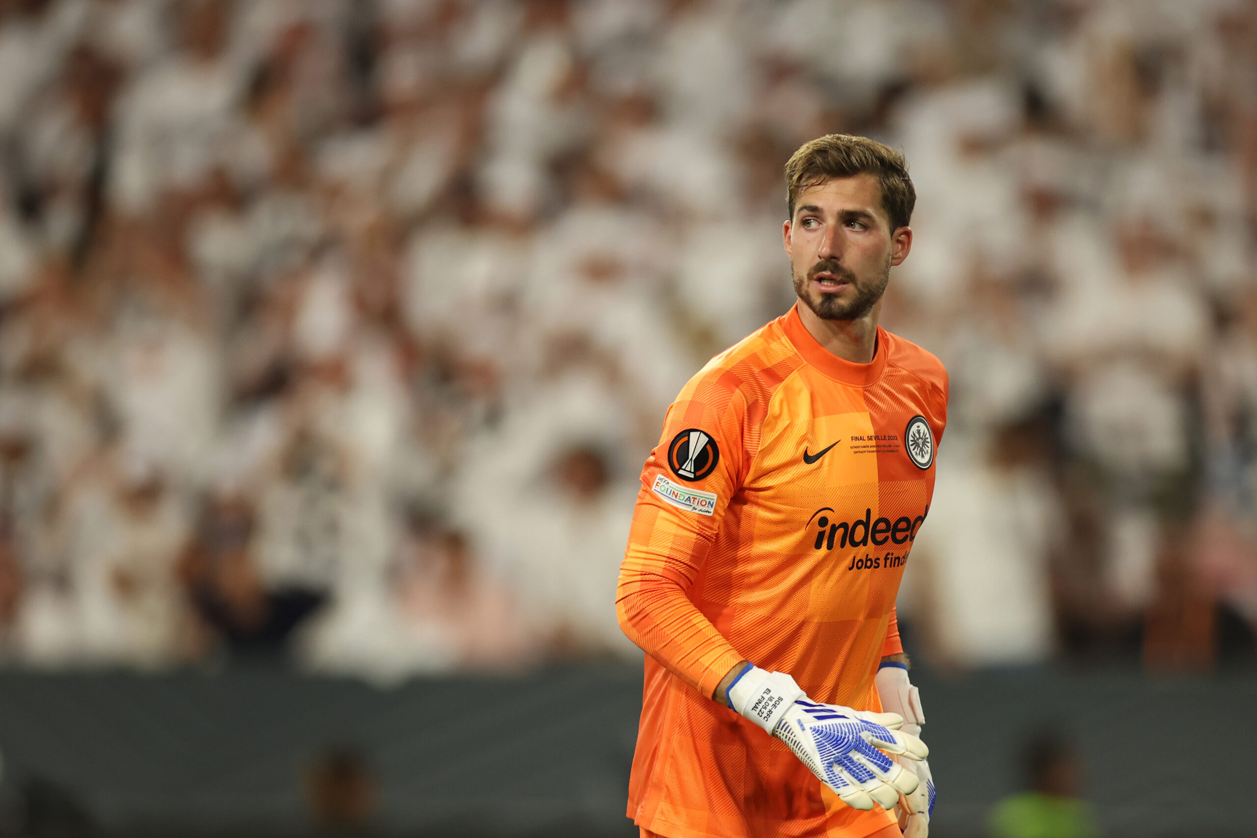 Kevin Trapp estaría muy cerca de unirse a Manchester United. Foto: Getty Images.