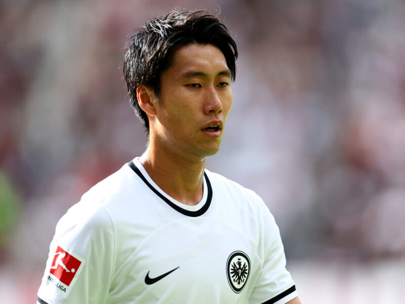 Eintracht Frankfurt se prepará para una difícil negociación con Daichi Kamada. Foto: Getty Images.