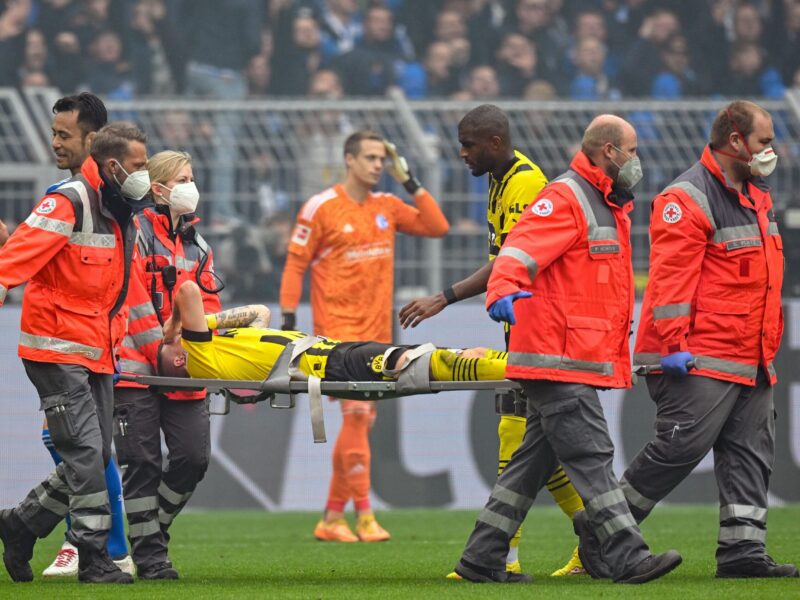 Marco Reus, nuevamente, lesionado. Foto: Getty Images.