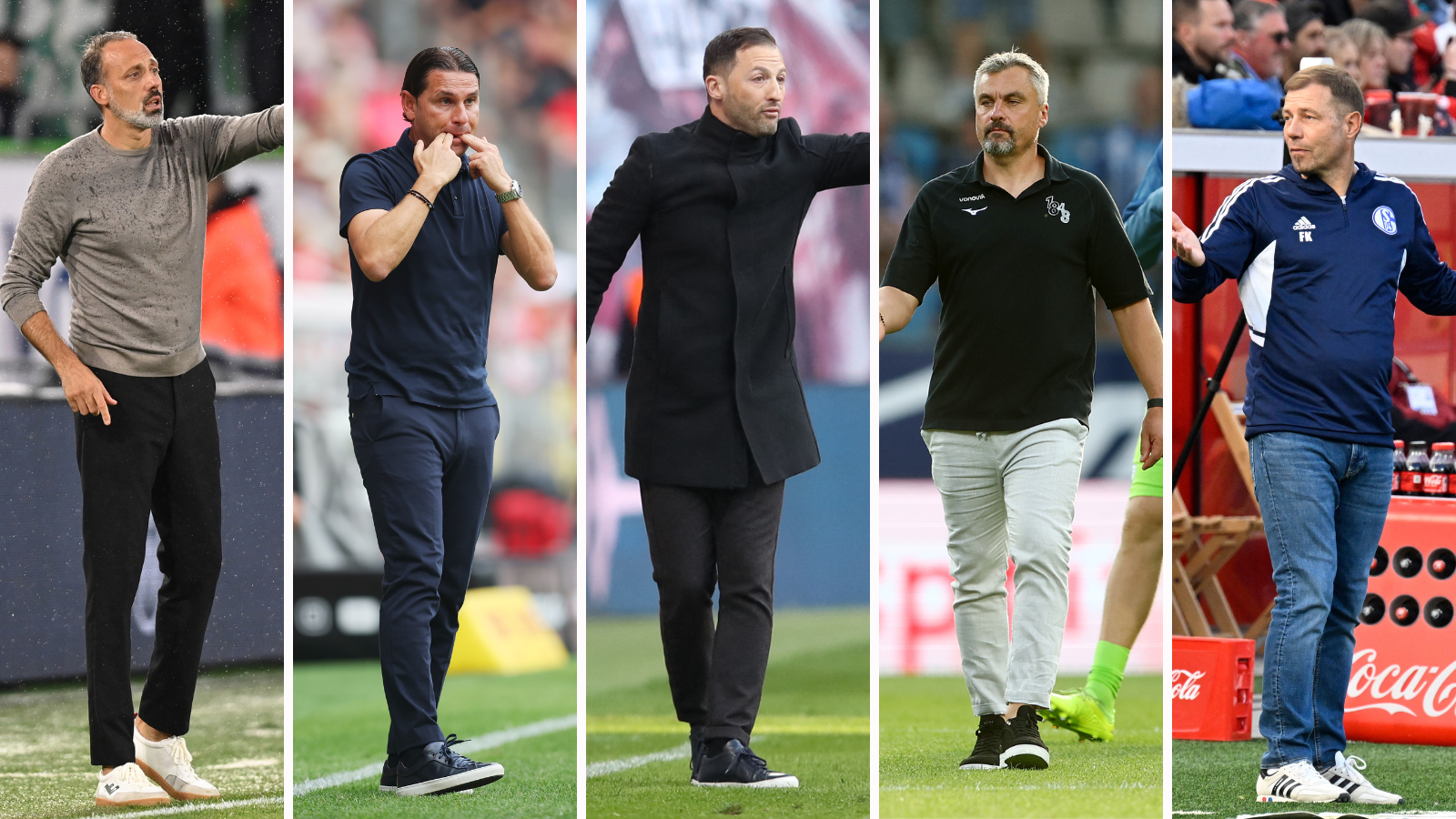 Nunca tantos clubes de la Bundesliga habían cambiado de entrenador en tan poco tiempo. Foto: Getty