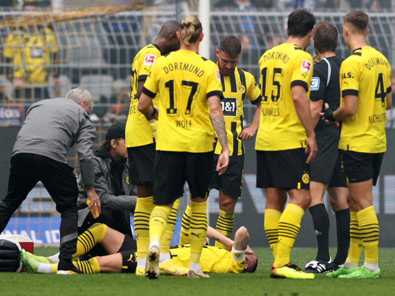 Las lesiones en Borussia Dortmund no paran. Foto: Getty Images.