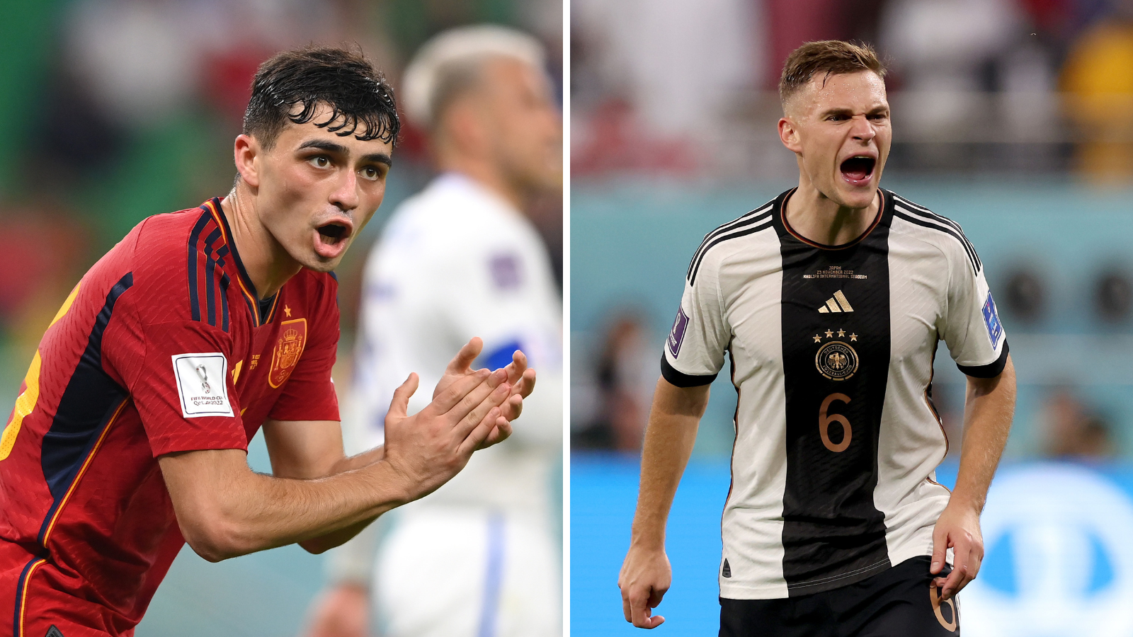 Alemania debe ganar a España si quiere depender de sí misma para pasar a octavos de final de Qatar 2022. Fotos: Getty