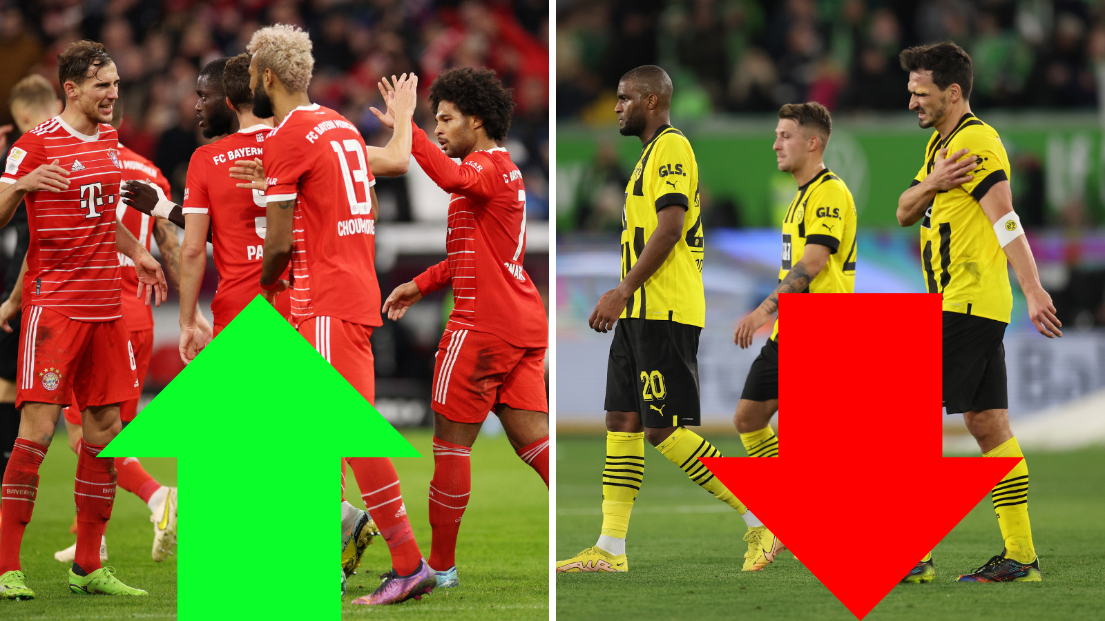 FC Bayern München sigue a paso firme y Dortmund sigue irregular. Foto: Getty Images.