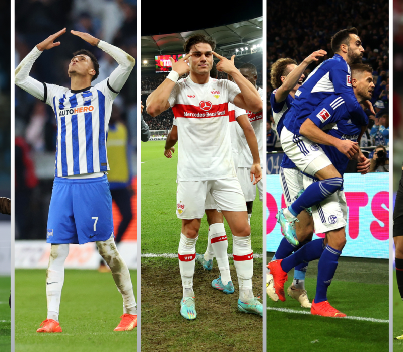 La lucha por la permanencia en la Bundesliga está que arde. Fotos: Getty Images.