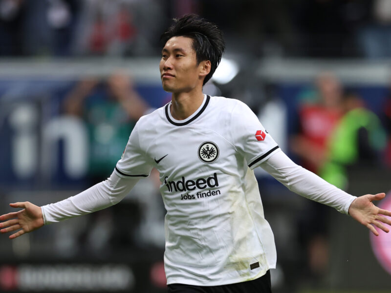 Daichi Kamada es uno de los objetivos de Borussia Dortmund para 2023. Foto: Getty Images