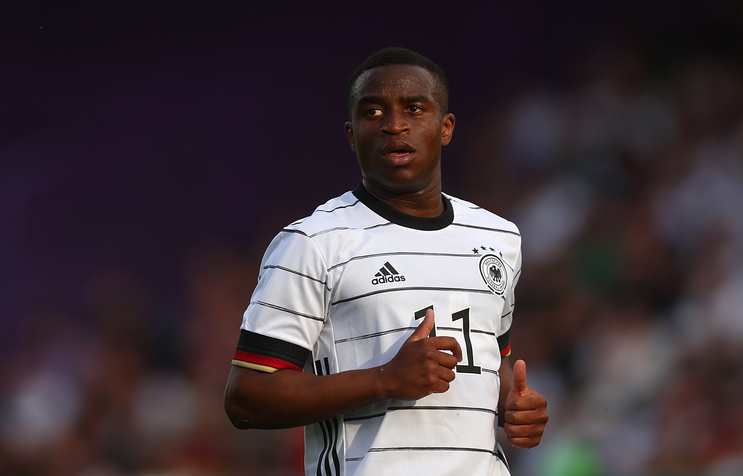 Youssoufa Moukoko es la gran promesa de Alemania en Qatar. Foto: Getty Images