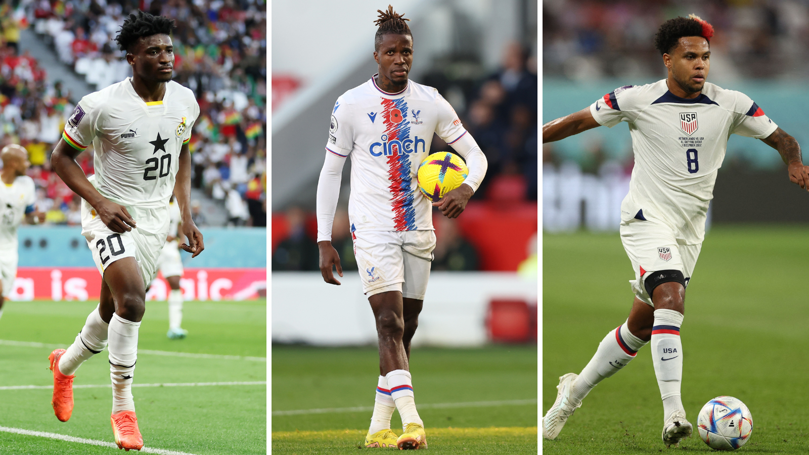 Estos tres jugadores tiene en la mira Borussia Dortmund para el próximo verano. Foto: Getty Images.