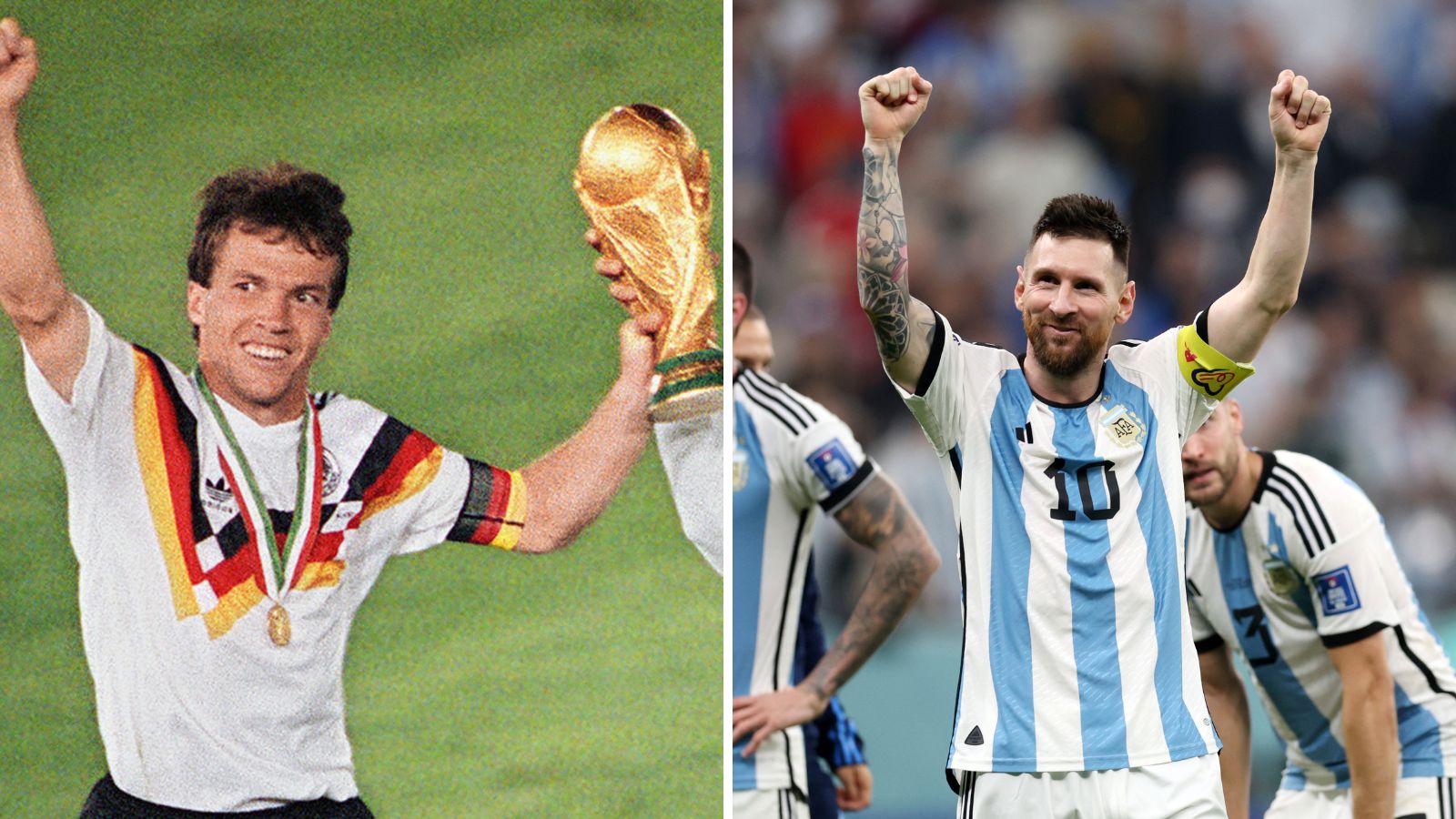 Messi iguala un récord histórico de Matthäus y lo superaría en la final. Fotos: Getty