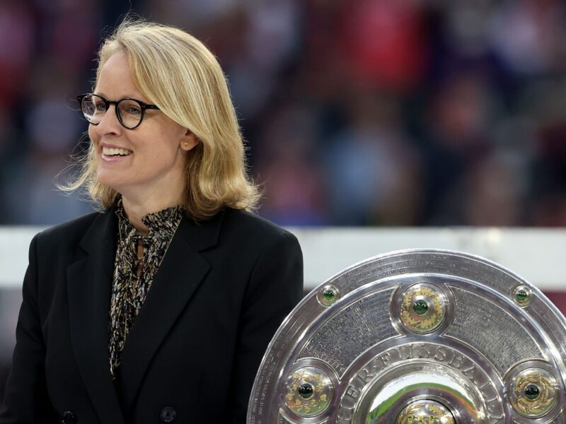 Donata Hopfen dejará de ser la "mandamás" de la Bundesliga tras un único año como directora ejecutiva. Foto: Getty Images