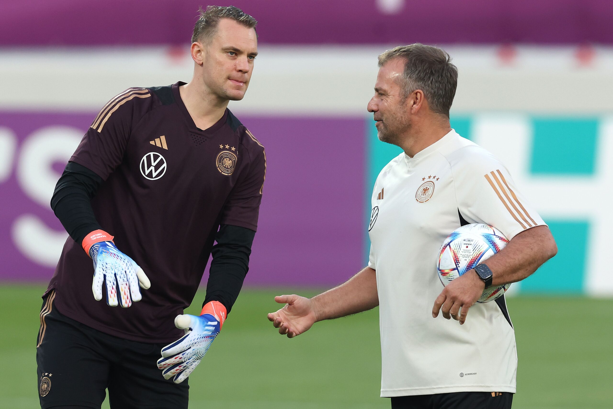 Flick mantendría a Neuer como titular en la próxima Euro. Foto: Getty Images.