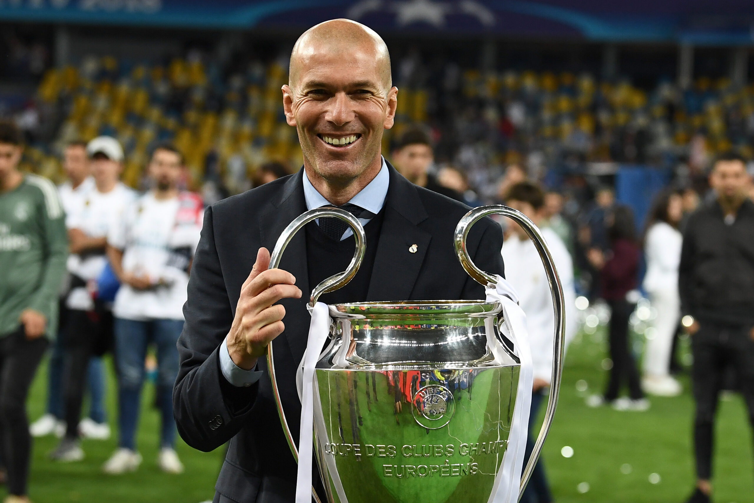 Zinedine Zidane sueña con dirigir FC Bayern München. Foto: Getty Images.