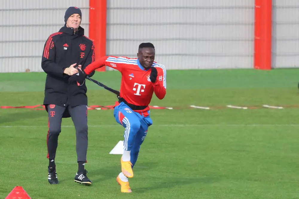 Mané vuelve a los entrenamientos en FC Bayern München. Foto: Getty Images.