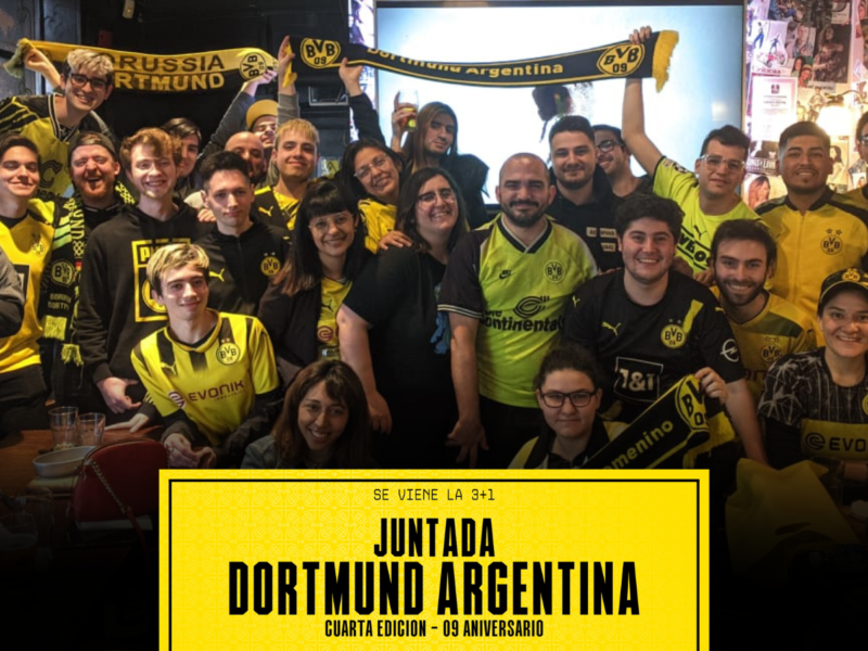 Borussia Dortmund Argentina te invita a su noveno aniversario.