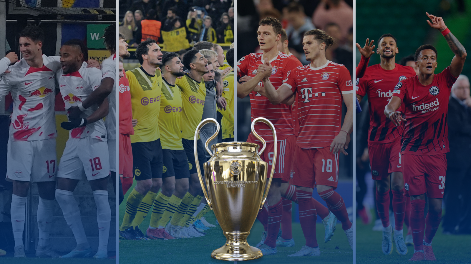 Así se prepara la Bundesliga para la Champions League. Fotos: Getty Images.