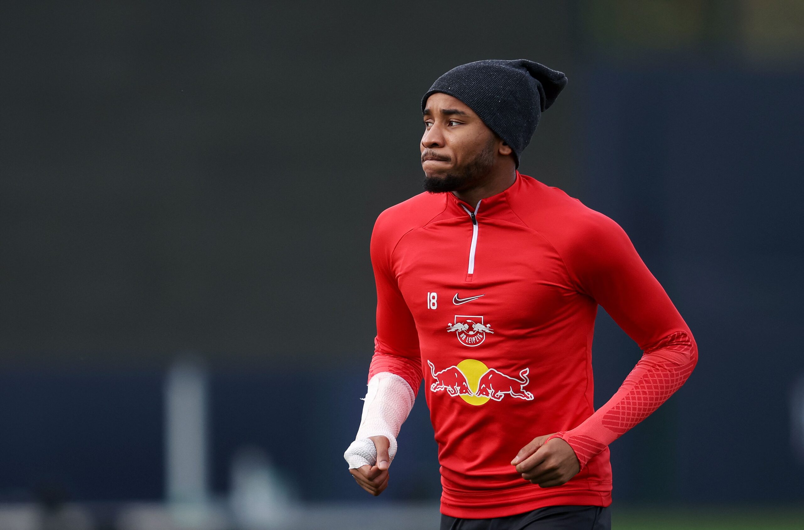 Christopher Nkunku está de vuelta en RB Leipzig. Foto: Getty Images.