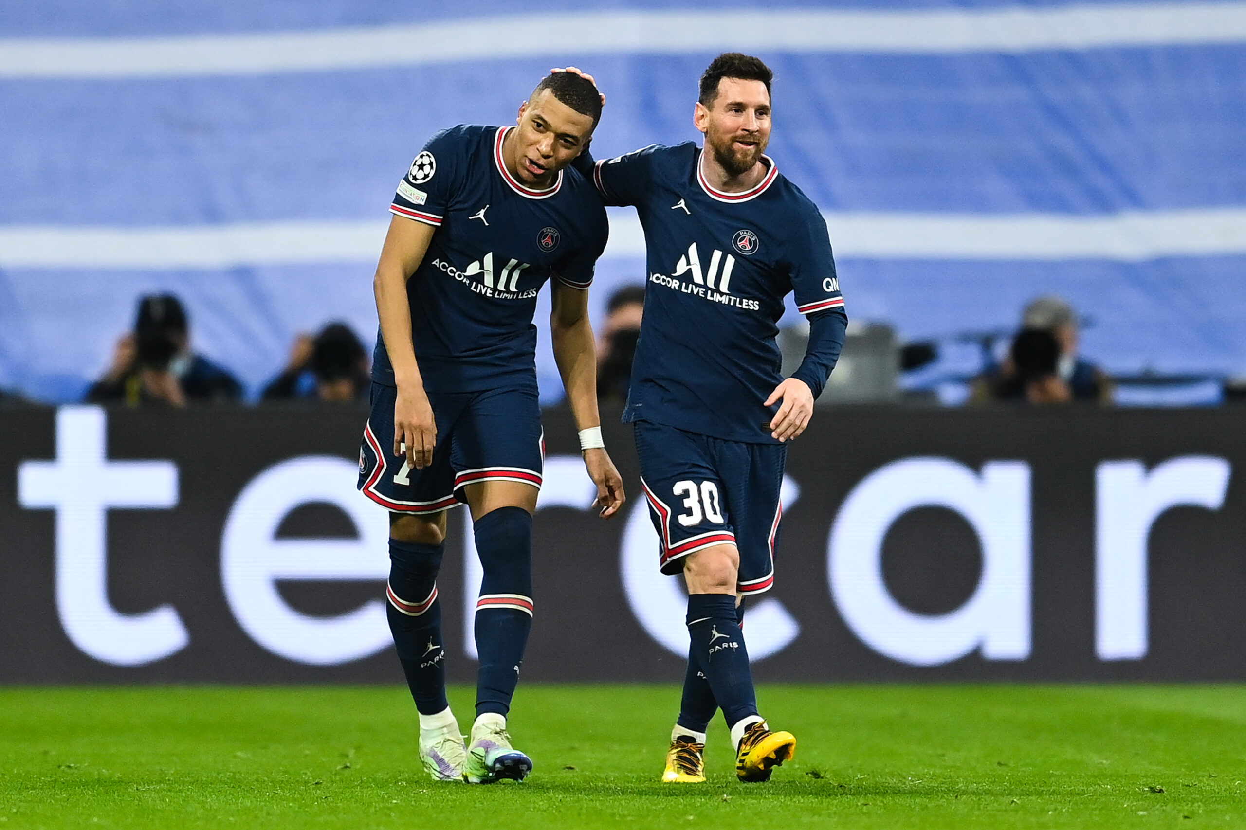 Mbappe y Messi estarán en el duelo entre PSG y FC Bayern München por UEFA Champions League. Foto: Getty Images.