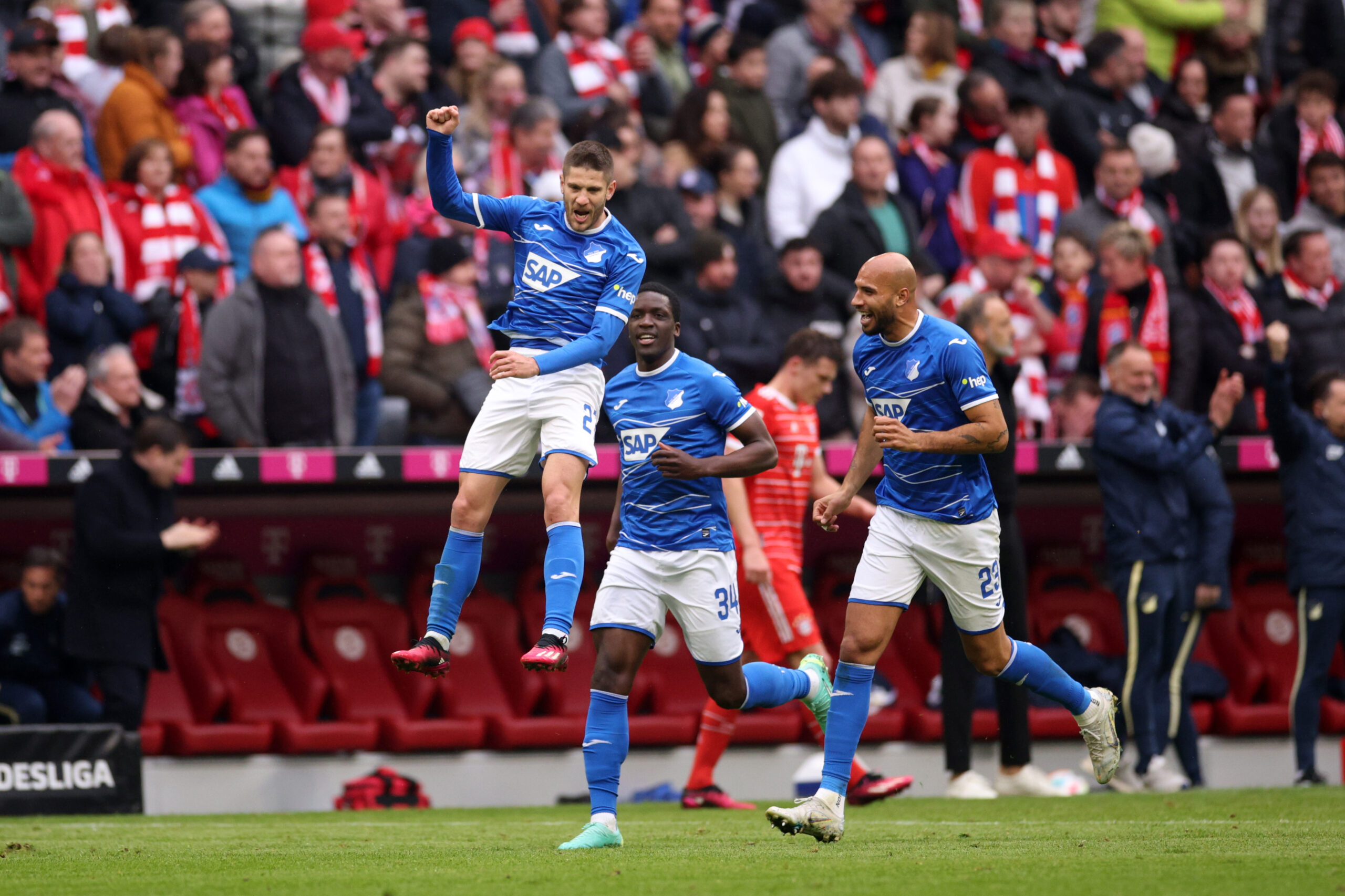 Kramaric puso patas arriba la Bundesliga pero Borussia Dortmund no aprovechó el favor. Foto: Getty Images