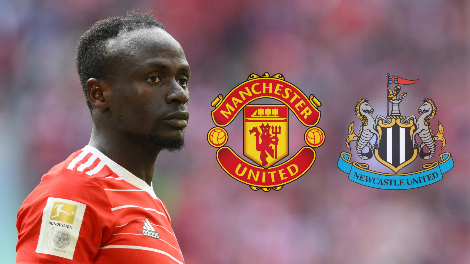 Manchester United y Newcastle son los dos destinos más probables en Inglaterra para Mané. Foto: Getty