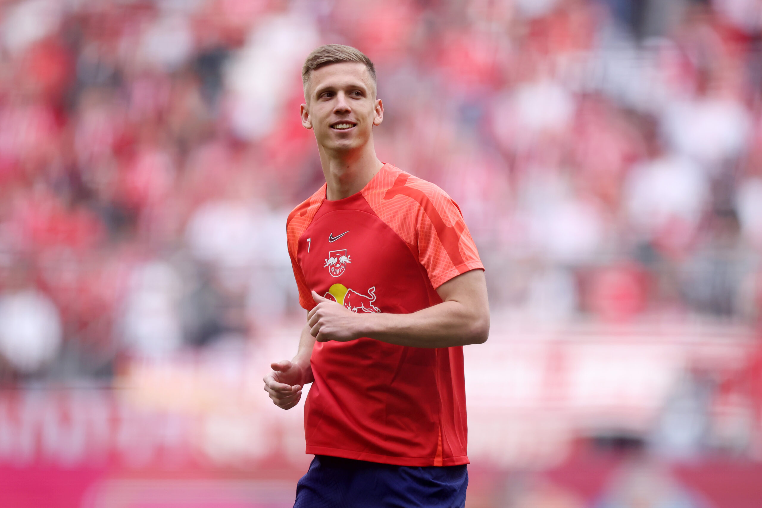 Dani Olmo se quedará en RB Leipzig. Foto: Getty Images.