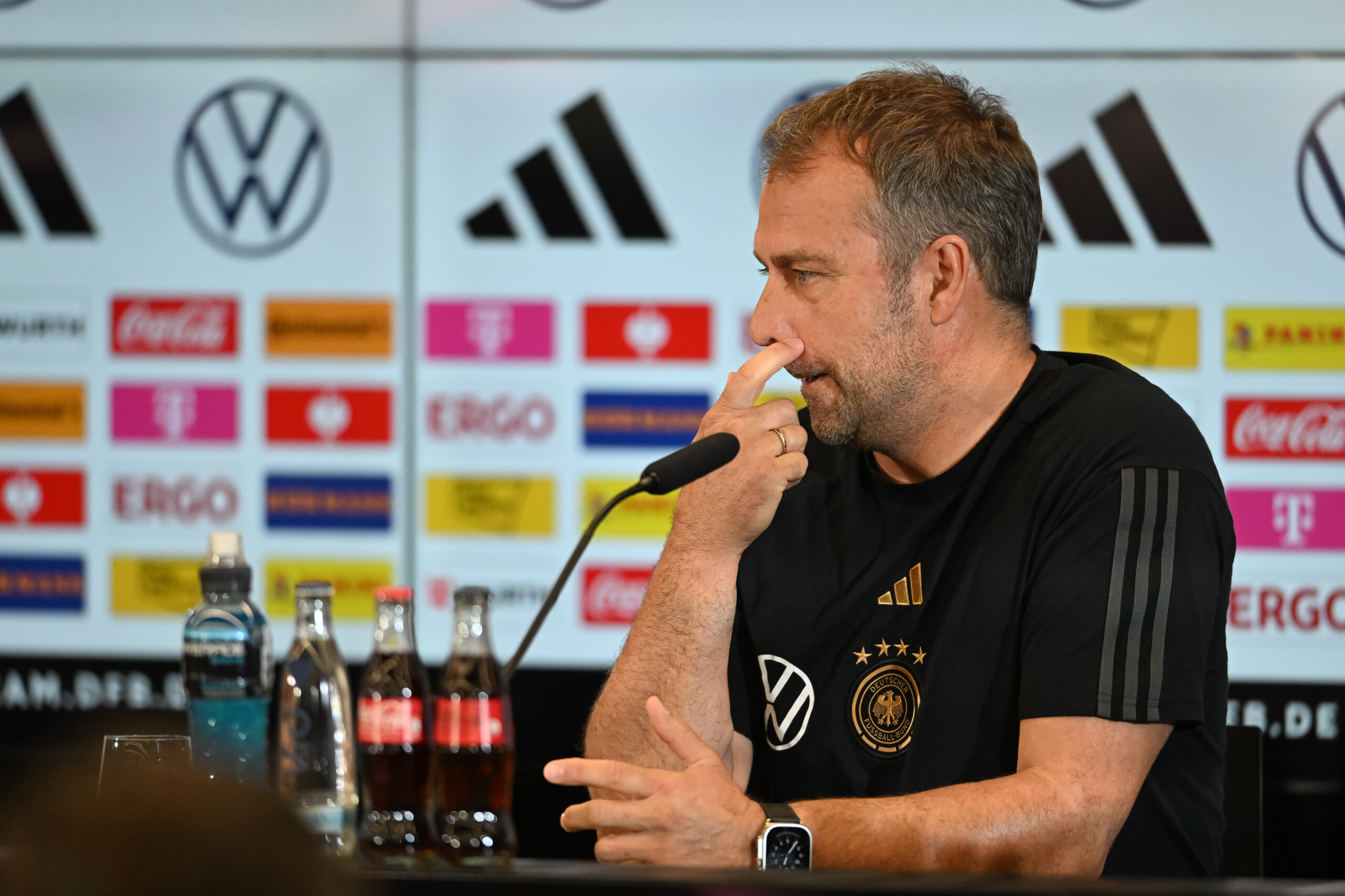 Flick podría ser despedido de Alemania. Foto: Getty Images.