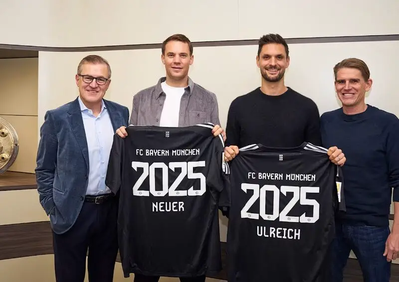Neuer y Ulreich se quedan en Múnich hasta 2025. Foto: FC Bayern München Oficial