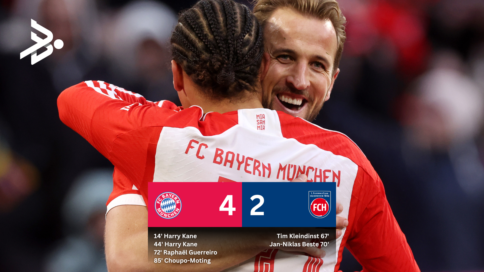 Fc Bayern Le Gana A Heidenheim Y Es Nuevo Líder De La Bundesliga Mi Bundesliga Futbol Alemán 