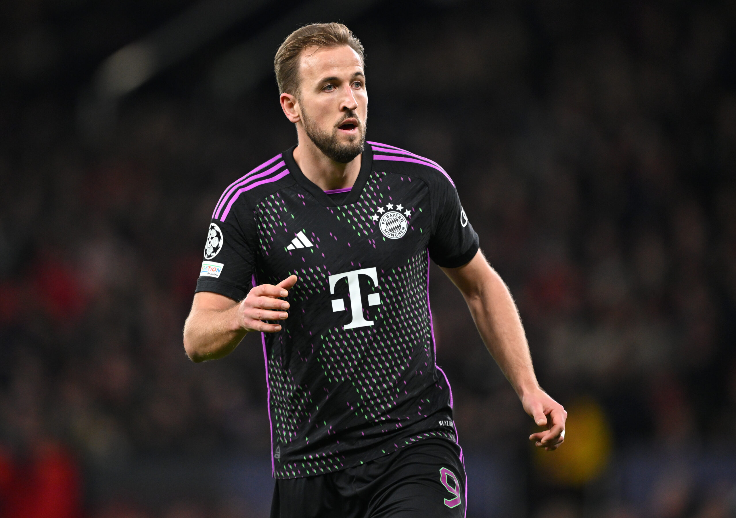 Kane es duda frente a Stuttgart. Foto: Getty Images.