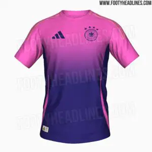 Esta sería la camiseta visitante de Alemania para la Euro 2024. Foto: Footy Headlines