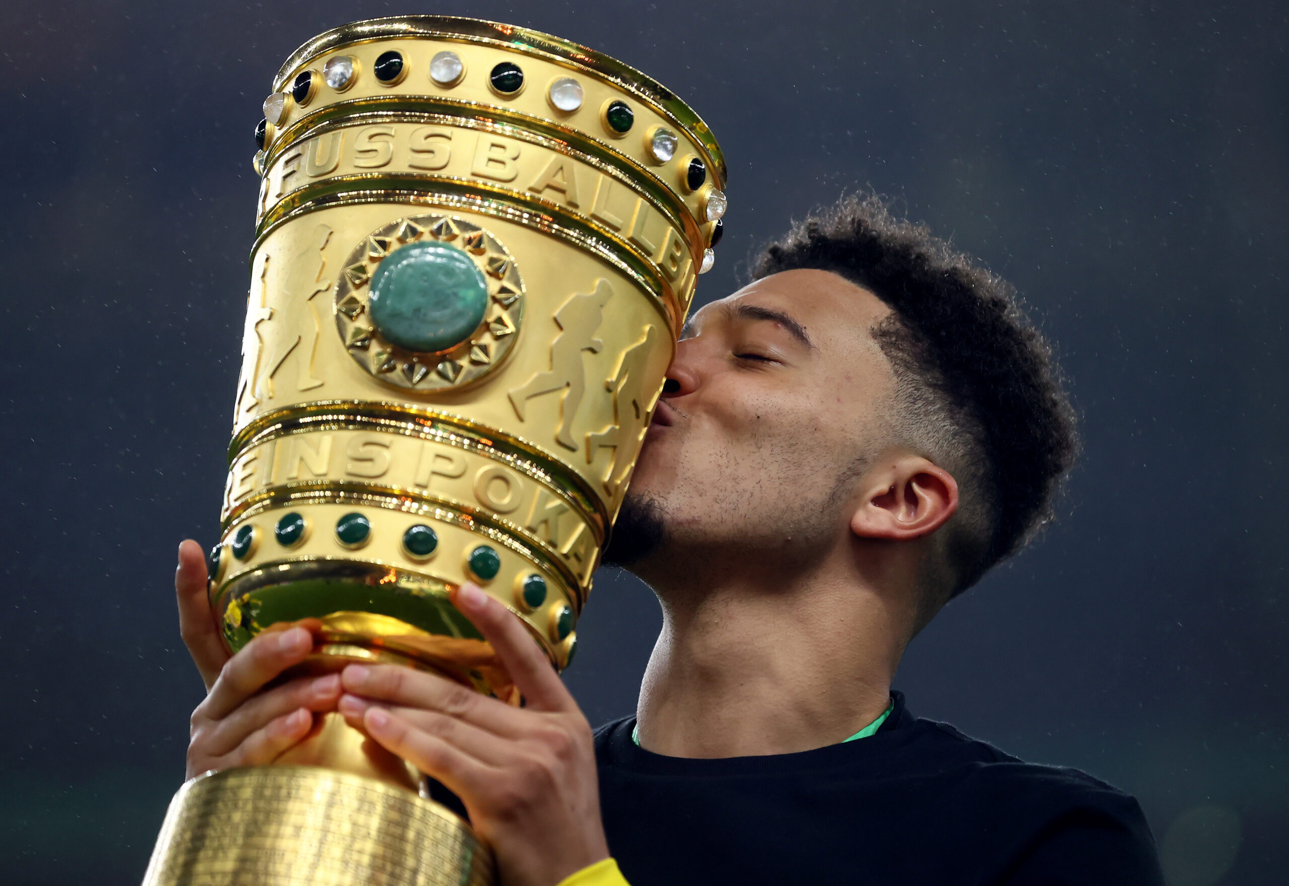 Jadon Sancho volverá a jugar en Borussia Dortmund. Foto: Getty Images.
