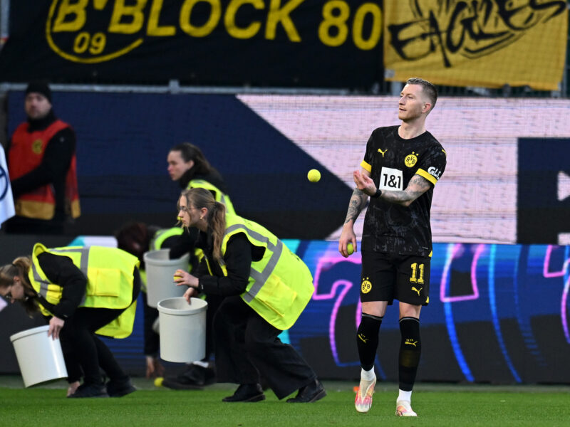 Borussia Dortmund y un nuevo tropiezo ante Wolfsburg. Foto: Getty Images.