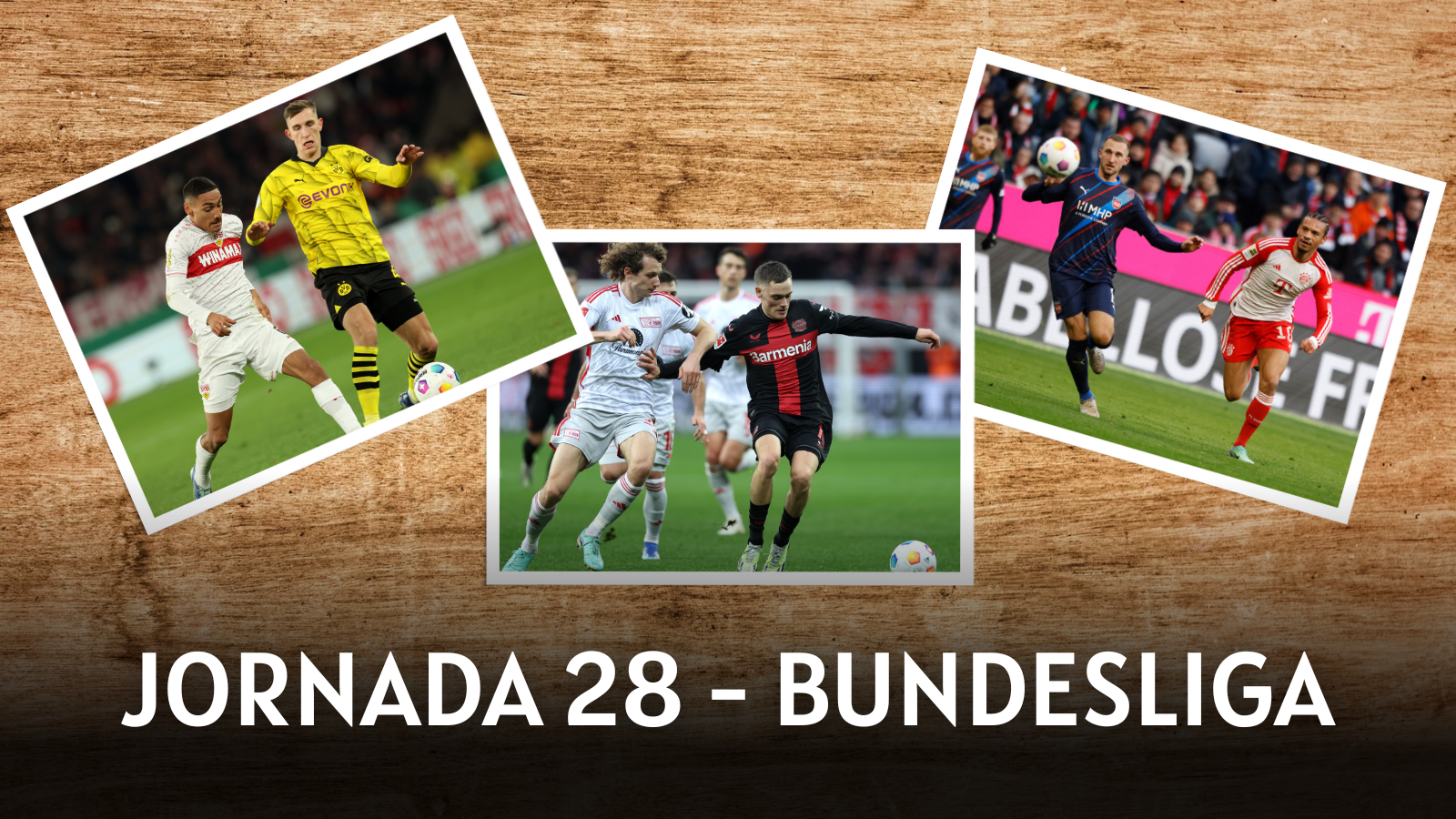 Tres encuentros a ver de la Jornada 28 de la Bundesliga. Fotos: Getty