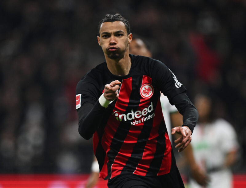 Eintracht Frankfurt firma a Hugo Ekitiké hasta 2029. Foto: Getty Images