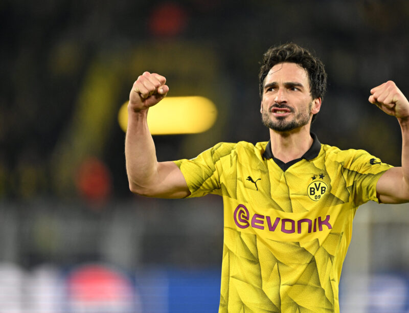 Hummels decidió renovar contrato con Borussia Dortmund. Foto: Getty Images.